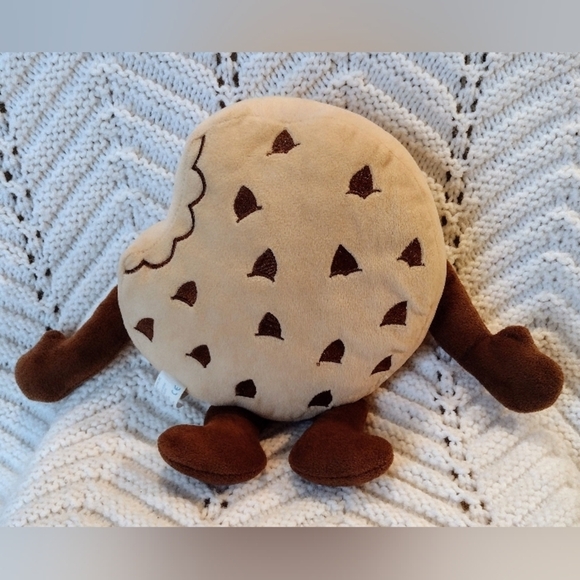 Whiffer Sniffers Chunky Chuck Plush Chocolate Chip Cookie Scented Bearington - Picture 2 of 4